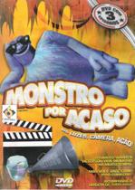 Dvd monstro por acaso - luzes, câmera, ação - animação