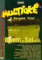 DVD - Multioke - O Som do Sul Vol. 03