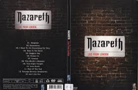 dvd nazareth - live from london - wft music