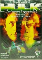 Dvd O Incrível Hulk Vol. 3 - O Animal Interior 1º Temporada Dvd O Incrível Hulk Vol. 3 - O Animal Interior 1º Temporada