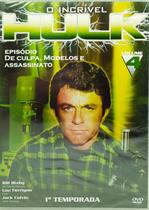 Dvd O Incrível Hulk Vol. 4 - De Culpa, Modelos E Assassinato