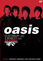 DVD Oasis Em Dobro Glastonbury 2004 e Wembley 2008 - Strings E Music