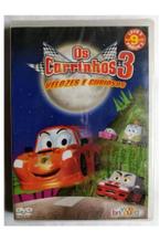 DVD Os Carrinhos 3_ Velozes e Curiosos - Vídeo Brinquedo