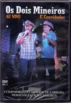 Dvd os dois mineiros - ao vivo e convidados - novo