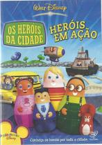 Dvd Os Heróis Da Cidade Heróis Em Ação - Walt Disney