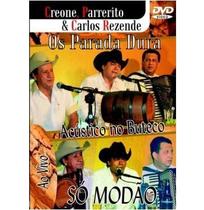 DVD Os Parada Dura - Só Modão Acústico No Buteco Ao Vivo - Amelio