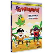 DVD Os Piratinhas Para Crianças Aprenderem Palavras Inglês! - Vinny Filmes