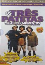 DVD Os Três Patetas Melhores Momentos - Raridade Original