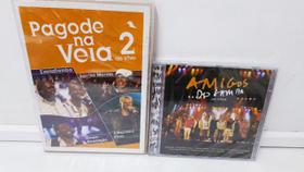 DVD Pagode na Veia vol 2(Revelação, Exaltasamba)+Cd Brinde