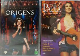 Dvd Paula Fernandes - Origens + Ao Vivo 2 DVDS