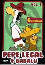 DVD Pepe Legal e Babalu - 6 Episódios Vol. 1 Raro Original DVD Pepe Legal e Babalu - 6 Episódios Vol. 1 Raro Original
