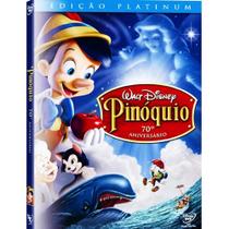 DVD Pinóquio Edição Platinum - Disney