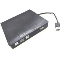 DVD player gravador leitor Ultra Slim portátil USB 3.0 DVD-RW externo gv02