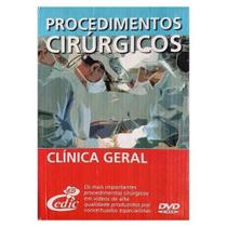 DVD Procedimentos Cirúrgicos - Funcionamento - 5 Vol - Cedic