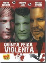 DVD Quinta-Feira Violenta Aaron Eckhart Mickey Rourke - NBO