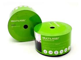 DVD-R 16X, 4.7GB Não imprimível - Pino c/ 50unid Multilaser