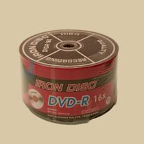 DVD-R 16x Iron Disc Pack com 50 unidades