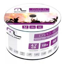 DVD-R 50 Mídias Virgem Multilaser 16x 4.7GB DVD-R 50 Mídias Virgem Multilaser 16x 4.7GB