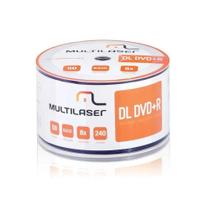 DVD-R 8.5Gb com 50 Dual Layer Imprimível, DV047, MULTI