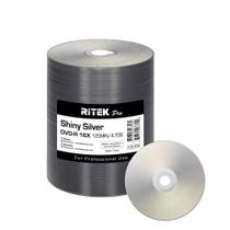 DVD-R Ritek Pro 16X 4,7 GB AZO Dye Shiny Silver, pacote com 100 DVD-R Ritek Pro 16X 4,7 GB AZO Dye Shiny Silver, pacote com 100