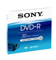 DVD-R Sony 8cm para Câmeras de Vídeo - Pacote Unitário DVD-R Sony 8cm para Câmeras de Vídeo - Pacote Unitário