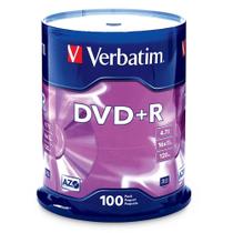 DVD+R Verbatim AZO Dye 4,7GB 16X - 100 Unidades DVD+R Verbatim AZO Dye 4,7GB 16X - 100 Unidades
