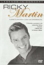DVD Ricky Martin Legends In Concert Turnê Européia DVD Ricky Martin Legends In Concert Turnê Européia