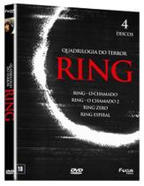 DVD - Ring - Quadrilogia do Terror - Focus Filmes