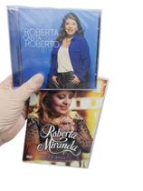 Dvd Roberta Miranda -25 Anos Ao Vivo Em Estúdio /Cd Canta RC