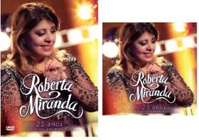 DVD Roberta Miranda 25 Anos Ao Vivo Em Estúdio Kit DVD + CD - SOM LIVRE