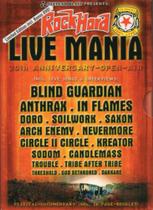 dvd rockhard-live mania 20th anniversary - nuclear blast