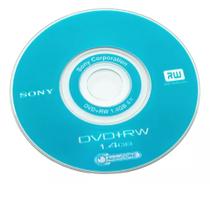 DVD+RW P/ Camera Filmadora Dvd-rw Sony Handycam 1.4 Gb