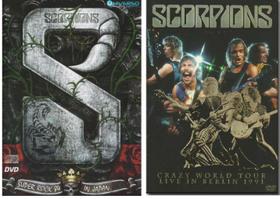 DVD Scorpions Crazy World Tour Live In Berlin 1991 Original