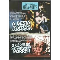 DVD Sessão da Meia Noite 2 Filmes Terror Trash Original