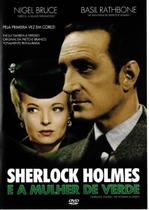 DVD Sherlock Holmes E a Mulher de Verde Nigel Bruce