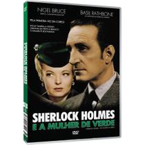 DVD Sherlock Holmes E a Mulher de Verde Nigel Bruce - NBO