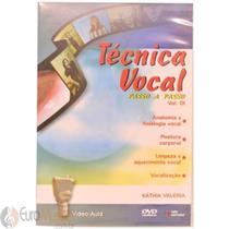 Dvd tecnica vocal - passo a passo 01 eme - EME EDITORA