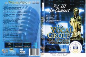 DVD The Vocal Group Hall of Fame Foundation Volume 3