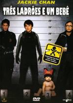 DVD Três Ladrões e Um Bebê Jackie Chan DVD Três Ladrões e Um Bebê Jackie Chan