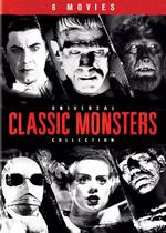 DVD Universal Classic Monsters Collection em embalagem retrátil