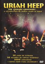DVD Uriah Heep The Legends Continues. Original DVD Uriah Heep The Legends Continues. Original