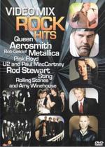 DVD Video Mix Rock Hits - Queen Aerosmith Metallica U2 - ÁGATA