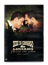 Dvd Zezé Di Camargo E Luciano - Flores Em Vida Ao Vivo -