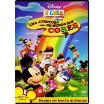 DVDA Casa Mickey Mouse Aventura No Mundo Das Cores Original