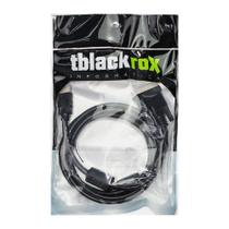 Dvi D Hdmi Adaptador Cabo Reforçado Filtro 1,8m Tblackrox