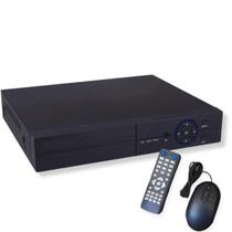 DVR 4 Canais H265 Full HD 1080p Camera wi-fi ou Cabo + Mouse