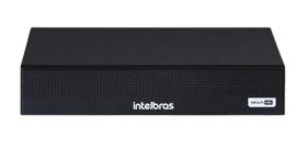 Dvr 4 Canais Intelbras Full HD 1080p + 2 ip H.265 + Até 10TB 5 em 1 Detecção de Face - mhdx 3004-C