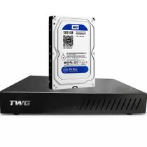 Dvr 8 canais com hd 500gb 6x1 1080n tw-5208fd face detect twg
