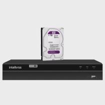 Dvr 8 canais mhdx 1208 Com Detecção Inteligente de Movimento + HD 1TB Purple