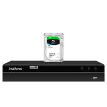 DVR 8 canais MHDX 1208 Com Detecção Inteligente de Movimento + HD 4TB Seagate Surveillance Skyhawk